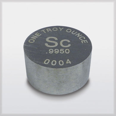 RWMM scandium ingot