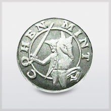 Cohen mint 1 gram rhodium coin - obverse