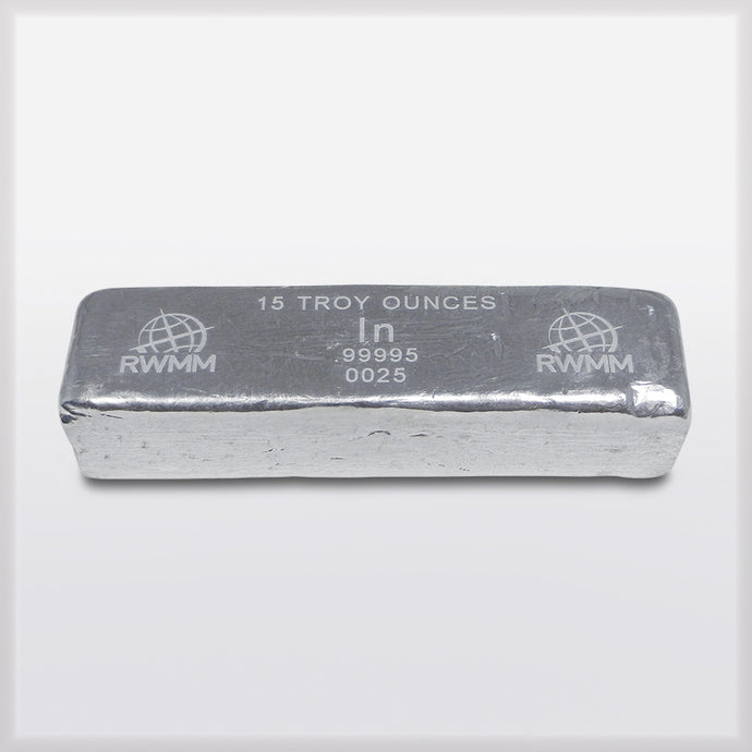 Indium bars are back in stock