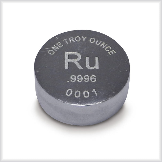 First Ru ingot from our buy-back program is available