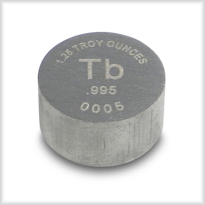Terbium is now available