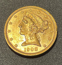 RWMM 1908-P Liberty Half Eagle