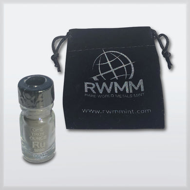 RWMM's ruthenium sponge with velvet bag