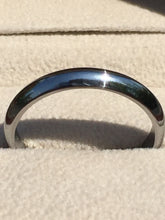 RWMM rhenium ring in box closeup