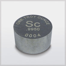 RWMM scandium ingot