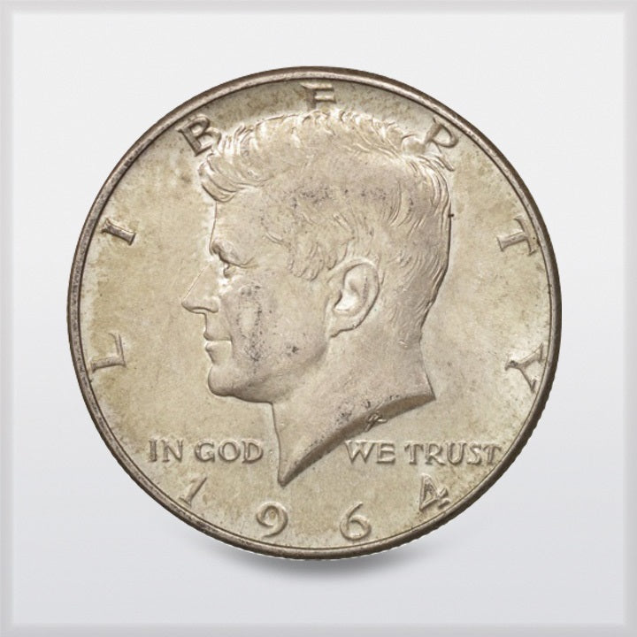 1964 Kennedy Half Dollar 90% silver offered by RWMM
