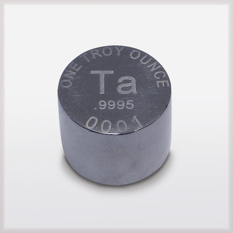 Buy Tantalum Metal at RWMM : Highly Pure Tantalum Bullion from RWMM