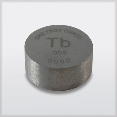 RWMM's terbium ingot