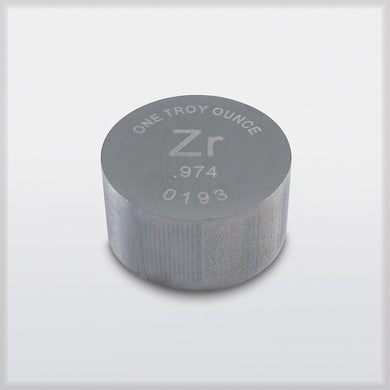 RWMM zirconium ingot